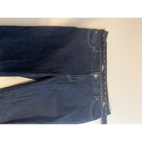 J. Jill Sz 8 Authentic Fit Stretch Below Waist Flare Wide Leg Jeans - Picture 5 of 7